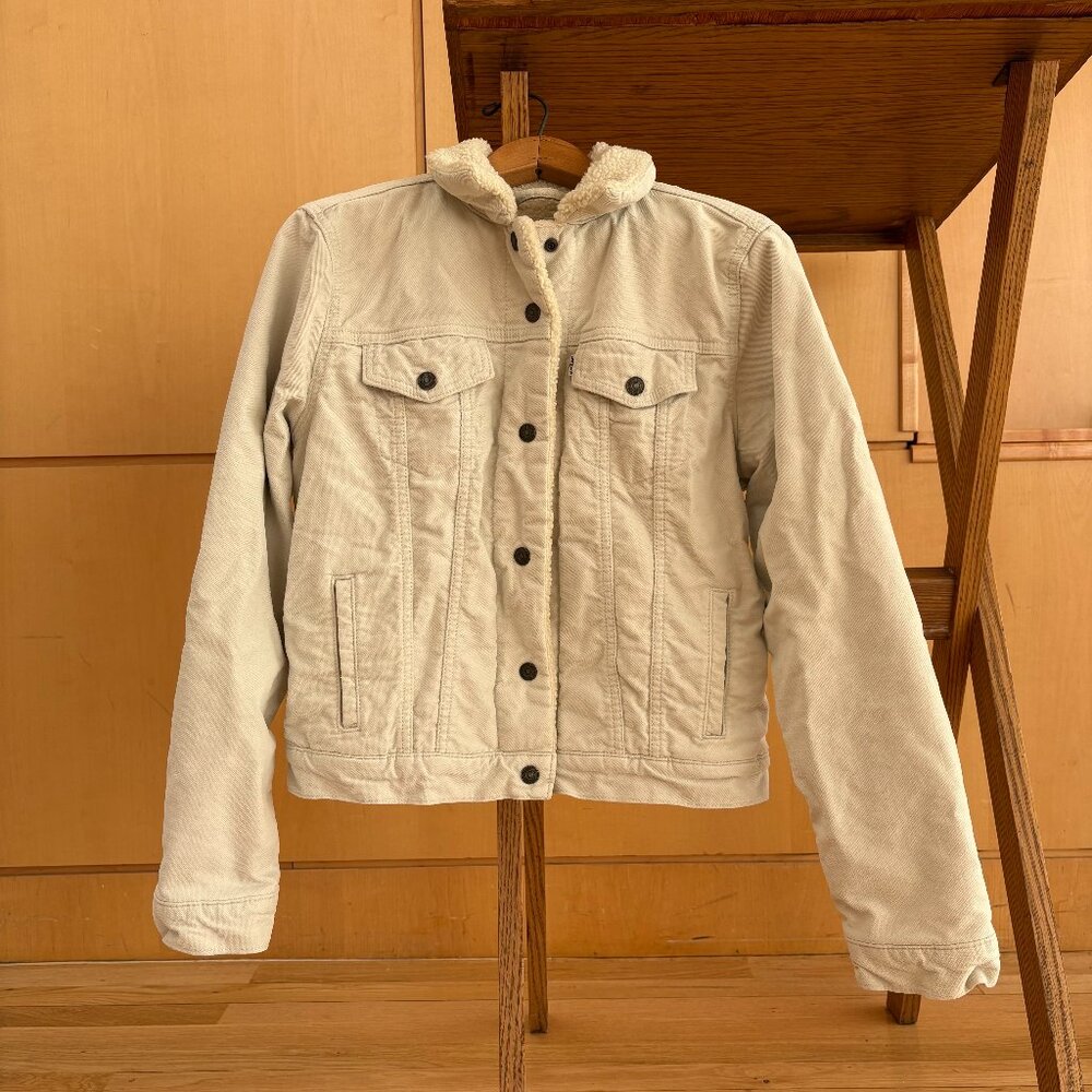 Levi's Vintage Sherpa-Lined Corduroy Jacket, Women's Small